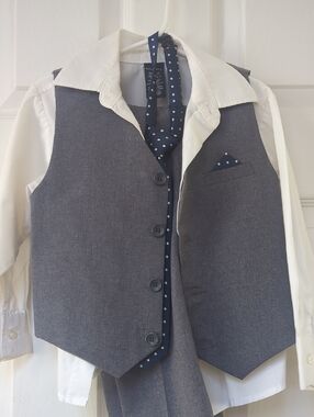 Paisley Of London Suit For Boys, Perfect For Wedding Size 3/4